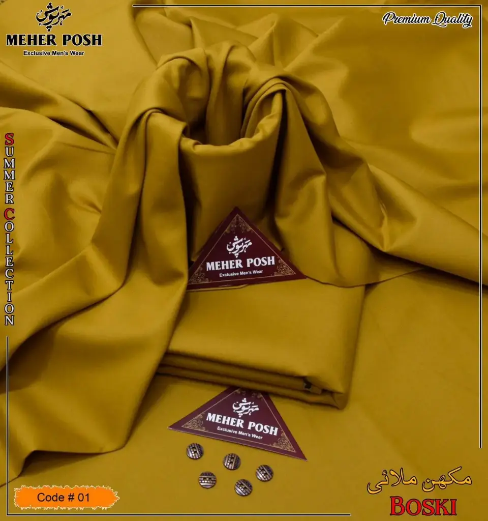 MEHER POSH boski 36 colors Men’s Luxury Summer Collection 2025  